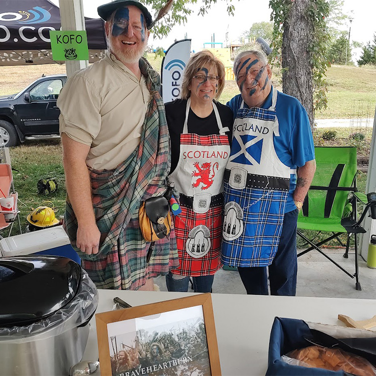 Ol' Mary's Chili Cook Off contestants